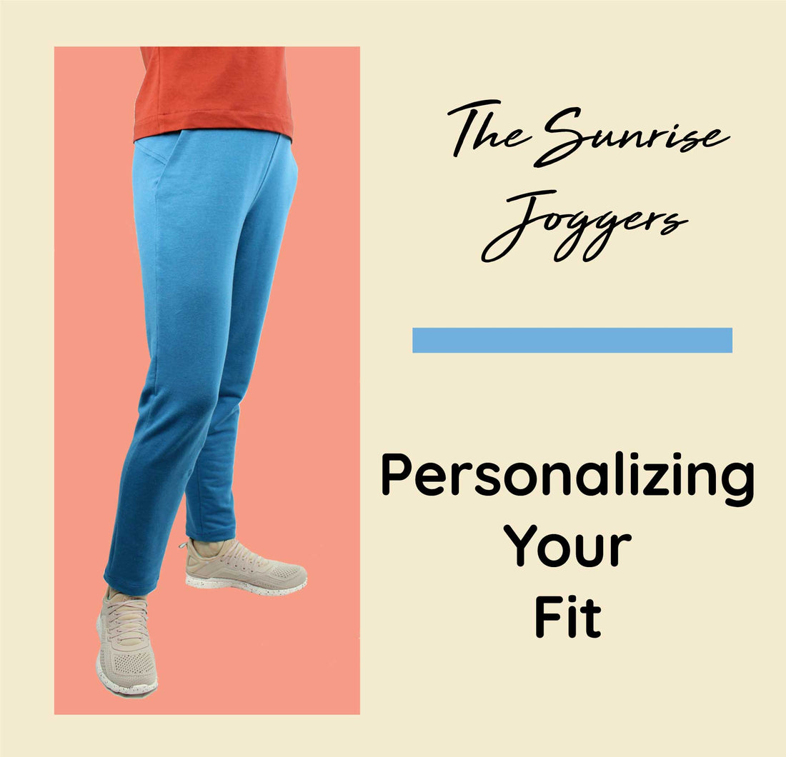 Personalizing the Sunrise Jogger Fit