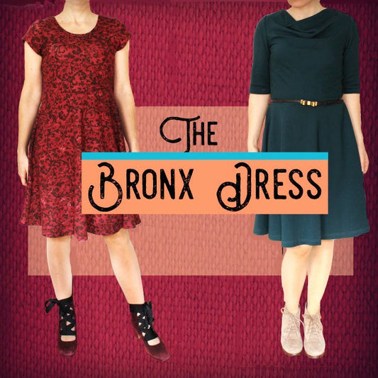 The Bronx Dress Pattern Re-Release: New Year New Look