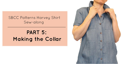 Harvey Shirt Sew-Along Part 5: Making the Collar