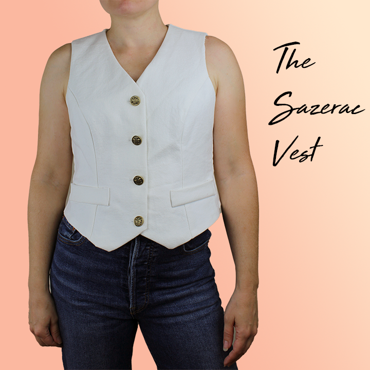 The Sazerac Vest Sewalong