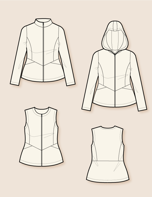 Pina Jacket and Vest